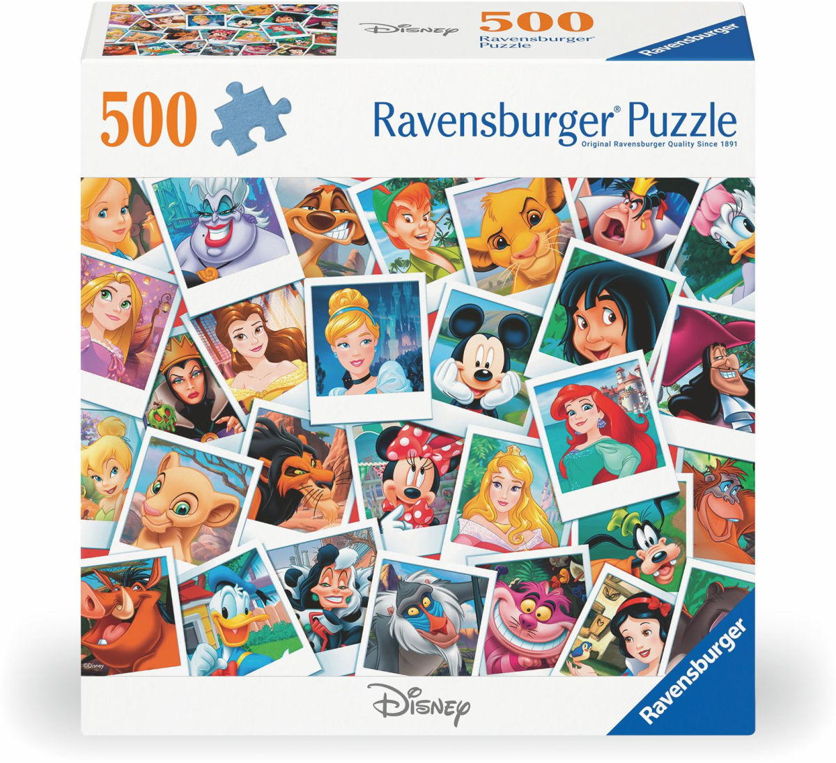 Ravensburger Disney Portraits 500 Piece Puzzle