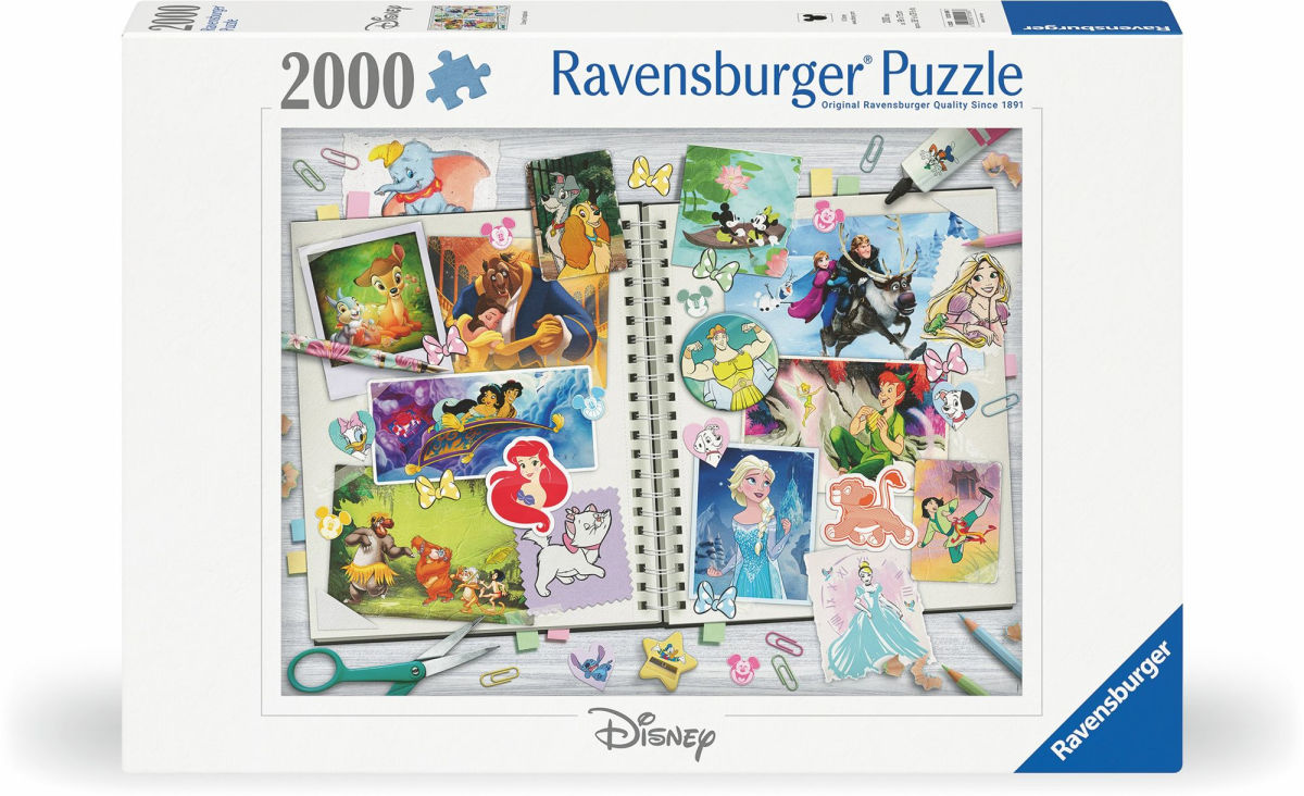Ravensburger Disney Scrapbook 2000 Piece Puzzle