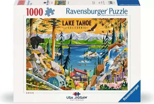 Ravensburger Greg Paprocki Sacred Lake Tahoe 1000 Piece Puzzle