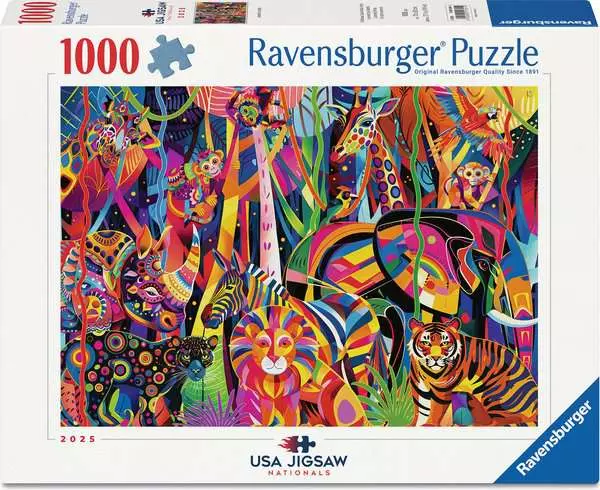 Ravensburger Jeweled Jungle 1000 Piece Puzzle