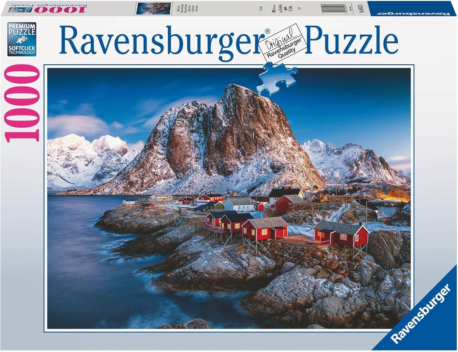 Ravensburger Village on Lofoten Islands 1000 Piece Puzzle