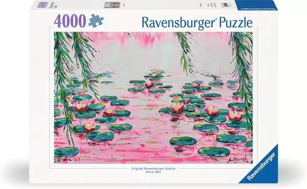 Ravensburger Pink Water Lilies 4000 Piece Puzzle