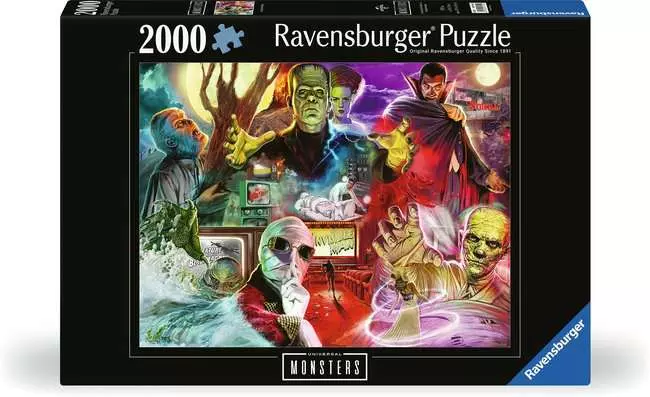Ravensburger Universal Monsters 2000 Piece Puzzle