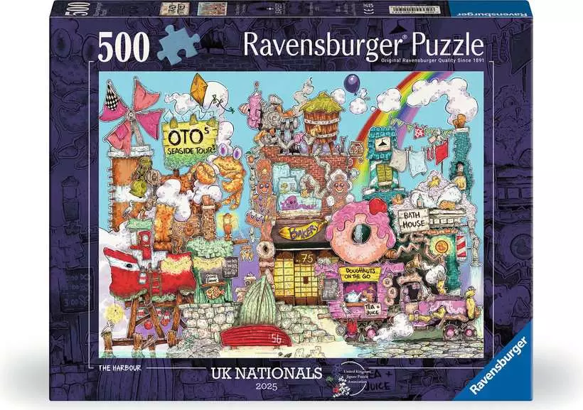 Ravensburger Crazy Street No.1 The Harbour 500 Piece Puzzle