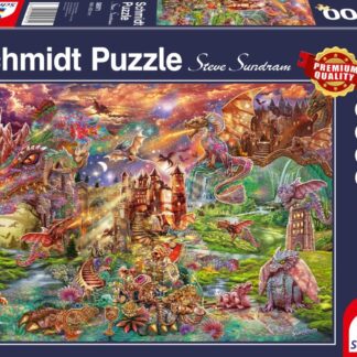 Schmidt Dragon Treasure 2000 Piece Puzzle