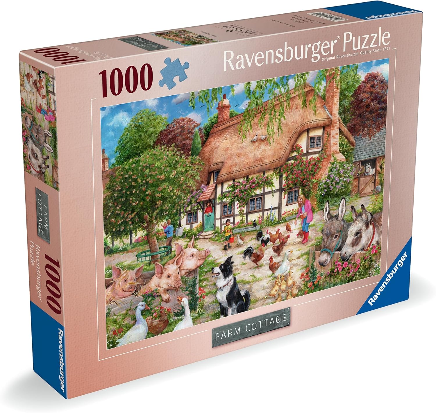 Ravensburger Farm Cottage 1000 Piece Puzzle