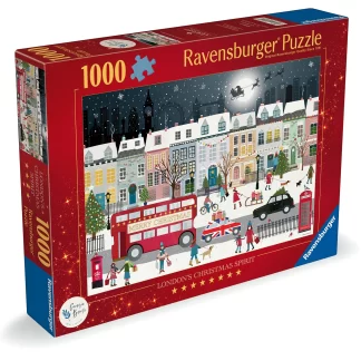 Ravensburger London's Christmas Spirit 1000 Piece Puzzle