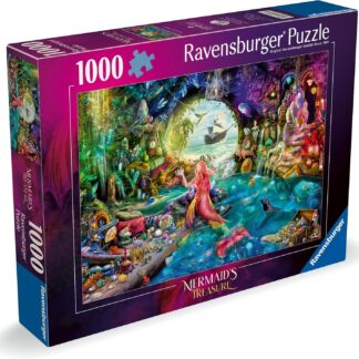 Ravensburger Aimee Stewart Mermaid's Treasure 1000 Piece Puzzle