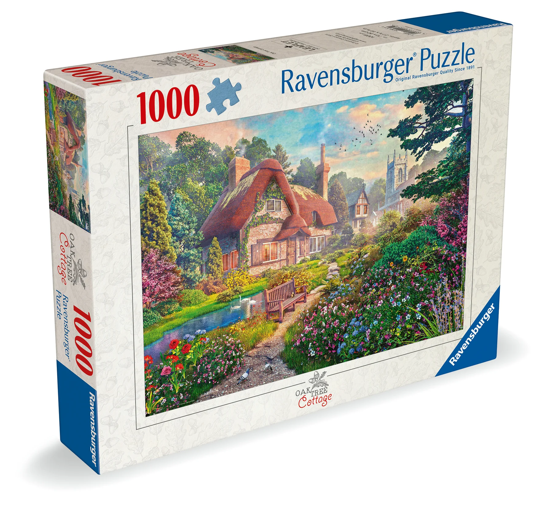 Ravensburger Oak Tree Cottage 1000 Piece Puzzle