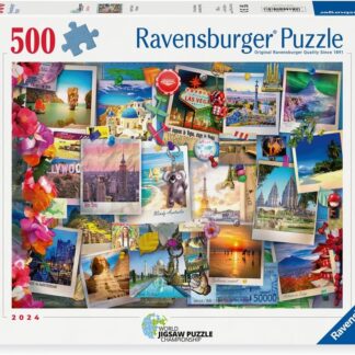 Ravensburger World Travel Pinboard 500 Piece Puzzle