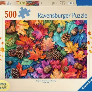 Ravensburger Autumn Riches 500 Large Piece Format Puzzle