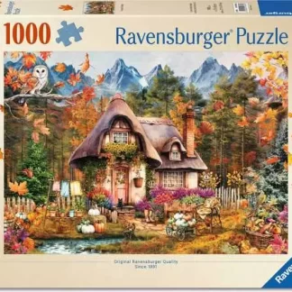 Ravensburger Pumpkin Cottage 1000 Piece Puzzle