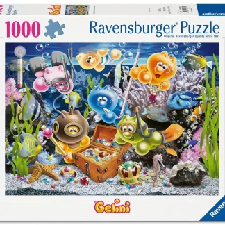 Ravensburger Gelini Underwater Fun 1000 Piece Puzzle