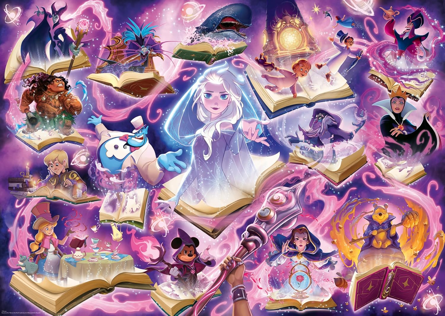 Ravensburger Disney Lorcana Glimmers of the Realm: Amethyst 1000 Piece  Puzzle