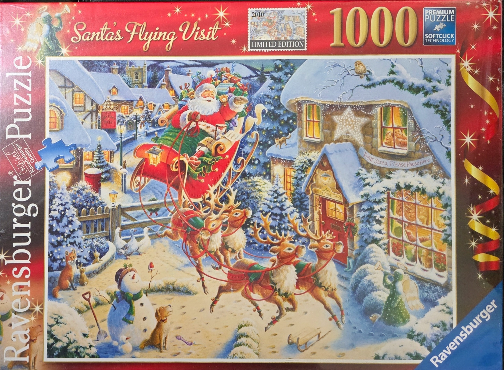 Ravensburger Christmas Limited Edition 2010 Roy Trower Santa's
