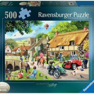 Ravensburger Summer Village 500 Large Piece Format Puzzle