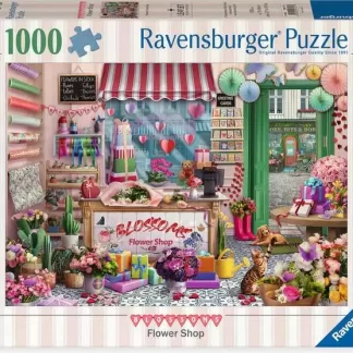 Ravensburger Blossoms Flower Shop 1000 Piece Puzzle